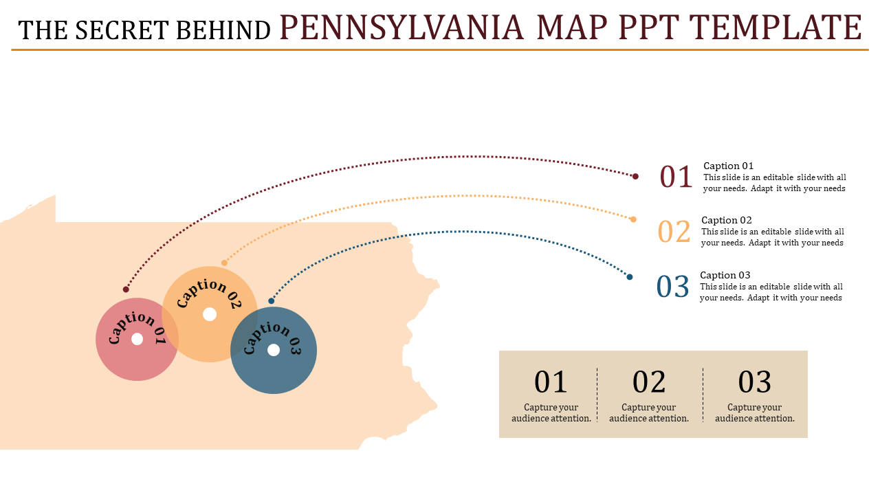 Pennsylvania map ppt template-The Secret Behind Pennsylvania Map Ppt Template